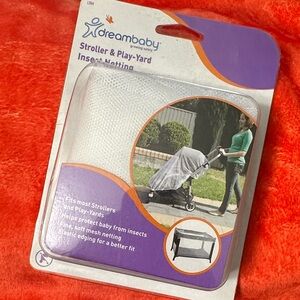 Dreambaby White Insect Netting for Strollers & Play-Yards
